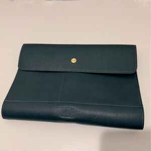 Glass ladder & co green clutch/organizer!